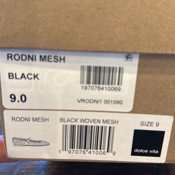 Size 9 NWT Dolce Vita Rondi Mesh Ballet Flats - Picture 2 of 4